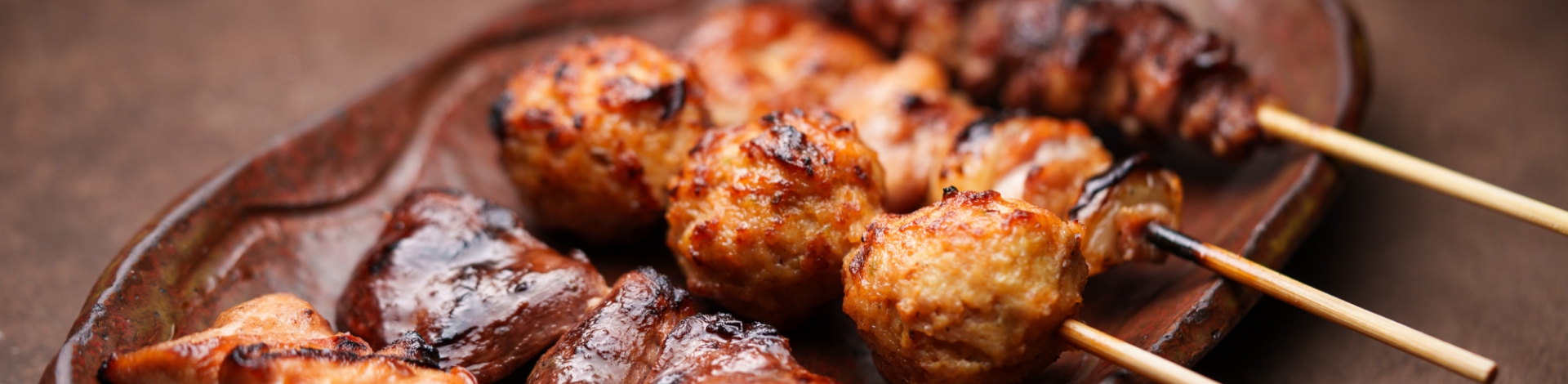 こんな使い方はいかが ? 焼き鳥5串