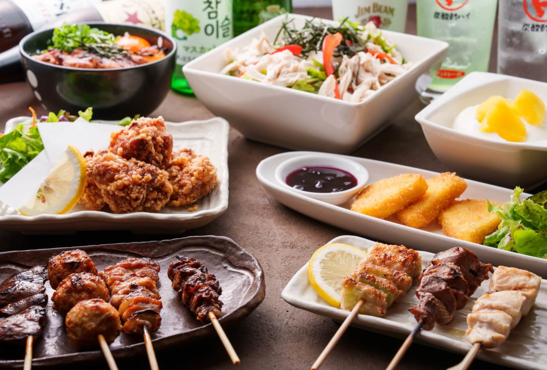 鶏自慢くっく 料理一覧