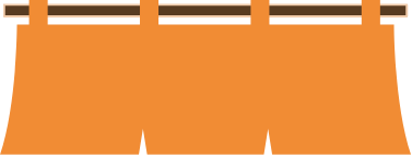 イラスト のれん